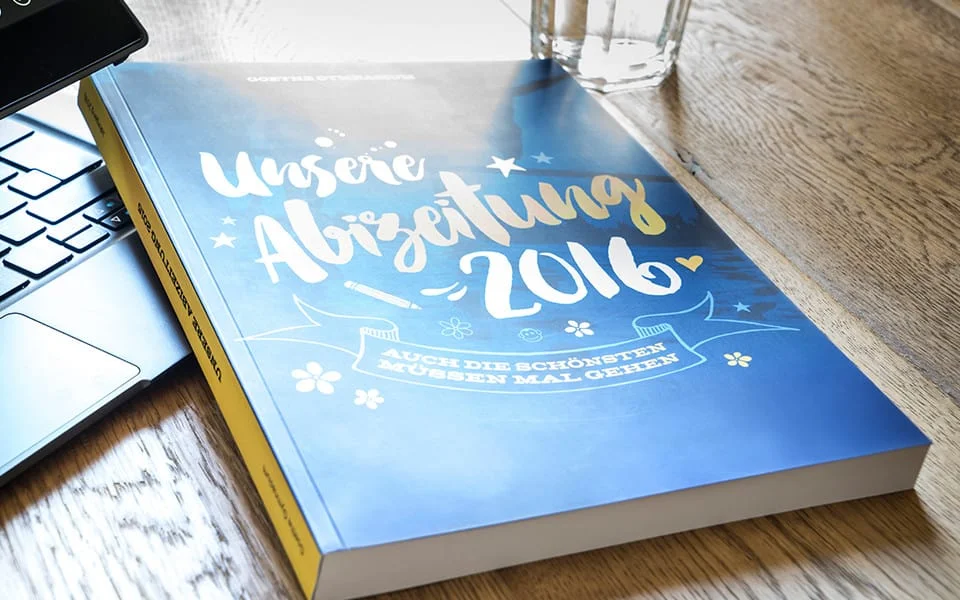 Softcover-Bindung als Galeriebeispiel