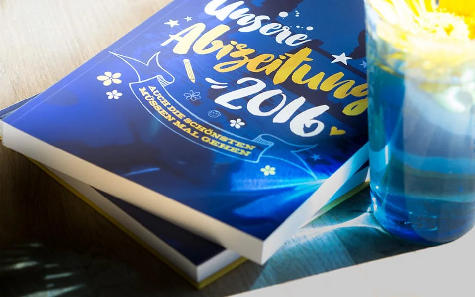 Softcover-Bindung als Galeriebeispiel