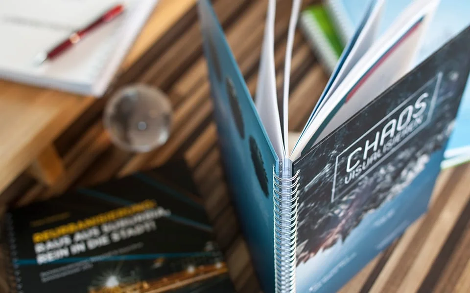 Abschlusszeitung gedruckt als Spiralbindung Hardcover